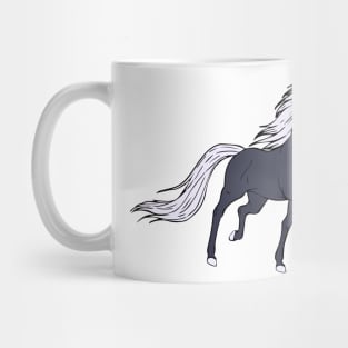Black horse Mug
